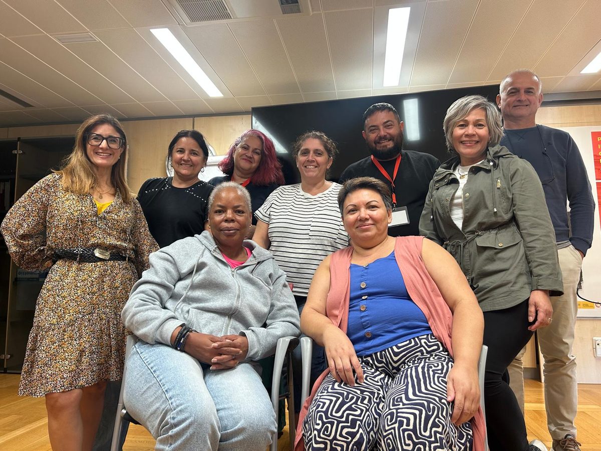 Alumnos en una sesión de formación FPE en Canarias